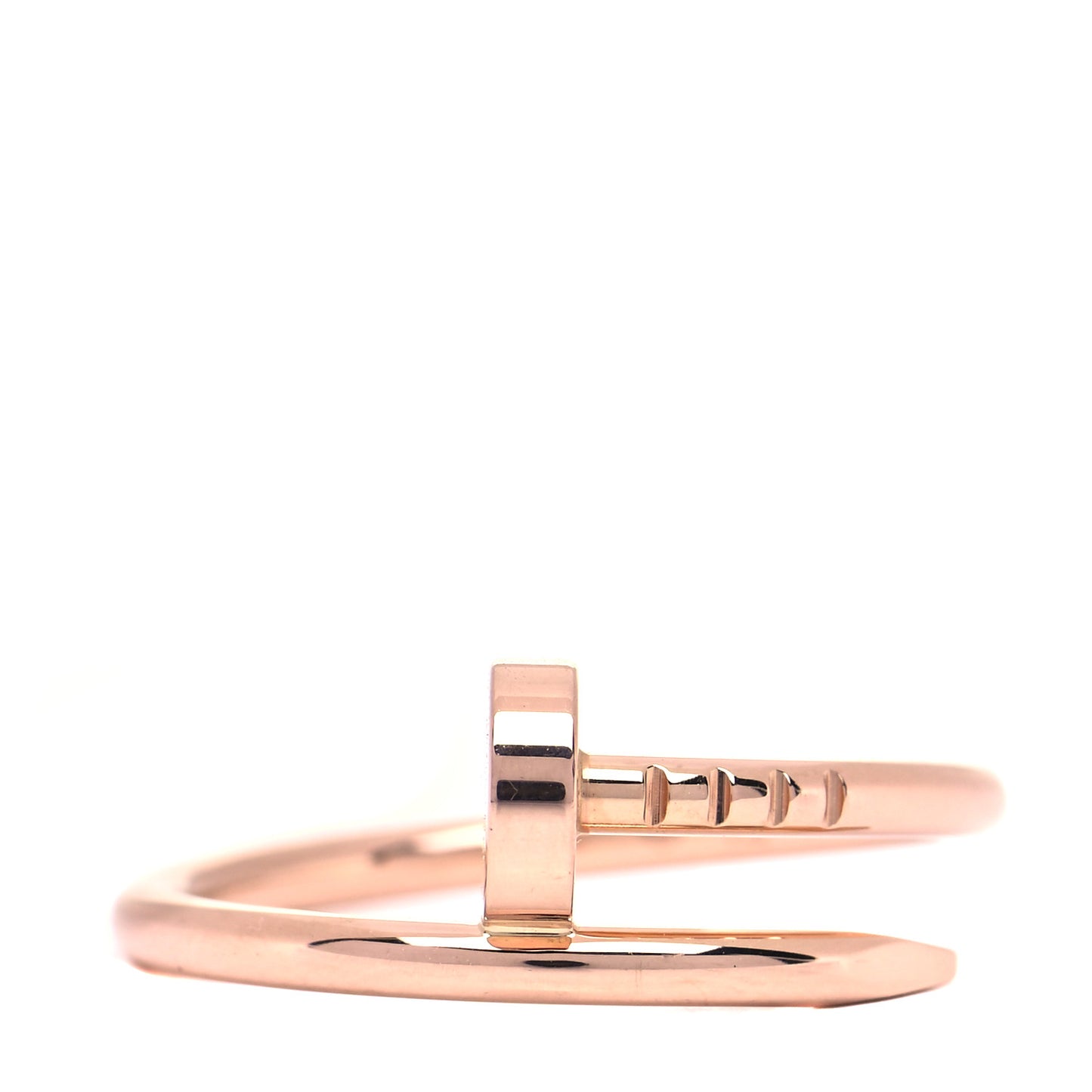 18K Pink Gold Small Juste Un Clou Ring 51 5.75