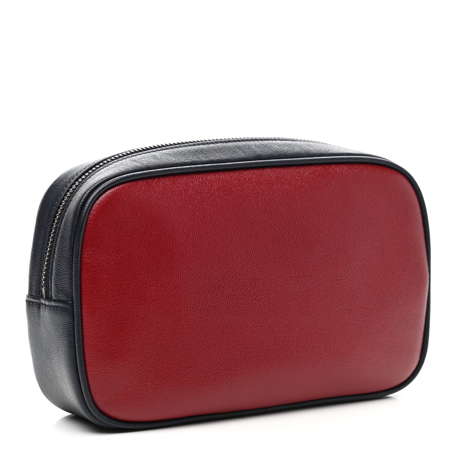 Gucci New Sakai Calfskin Lux Tri-Color Dahlia Phone Case New Cherry Red Sun Oil Blue 3 of 8
