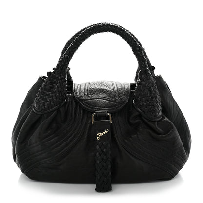 Fendi Nappa Nuvolata Small Spy Black 1 of 9