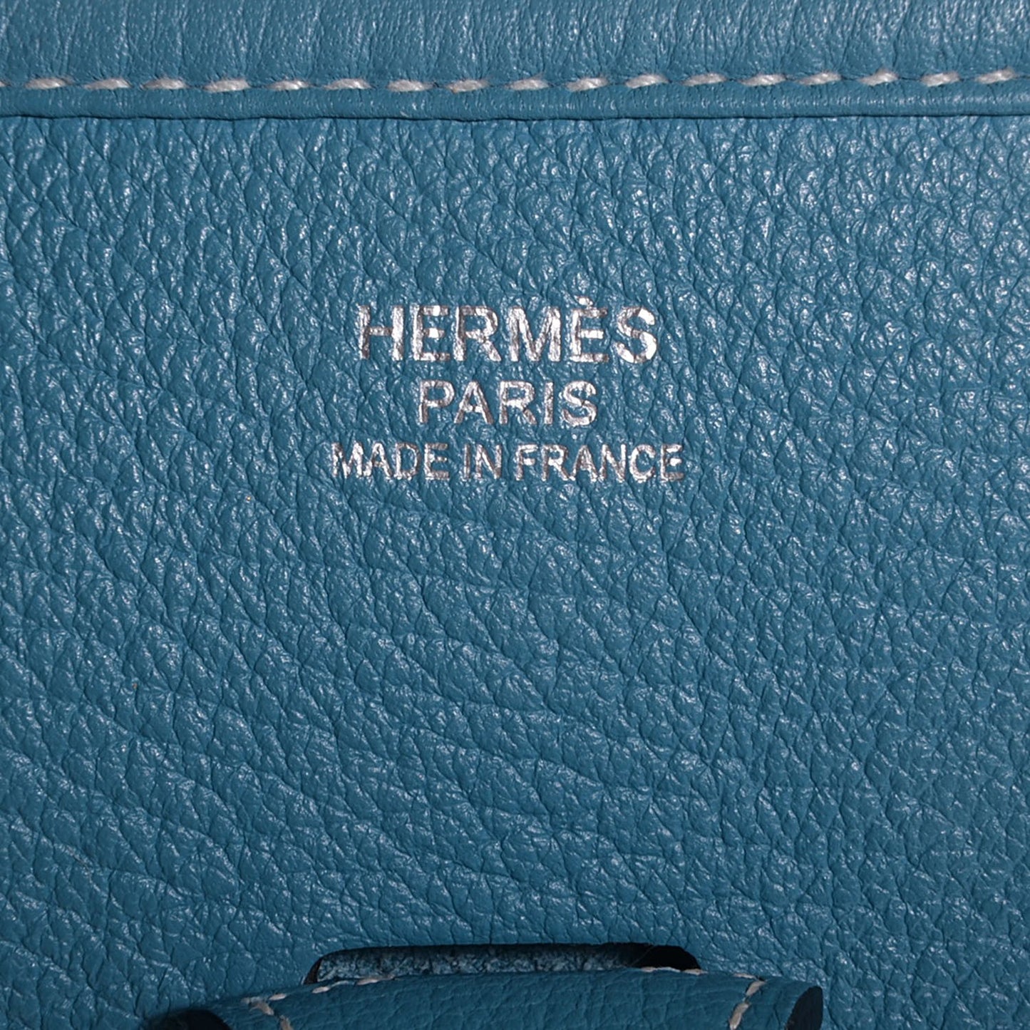 Taurillon Clemence Evelyne III PM Blue Jean