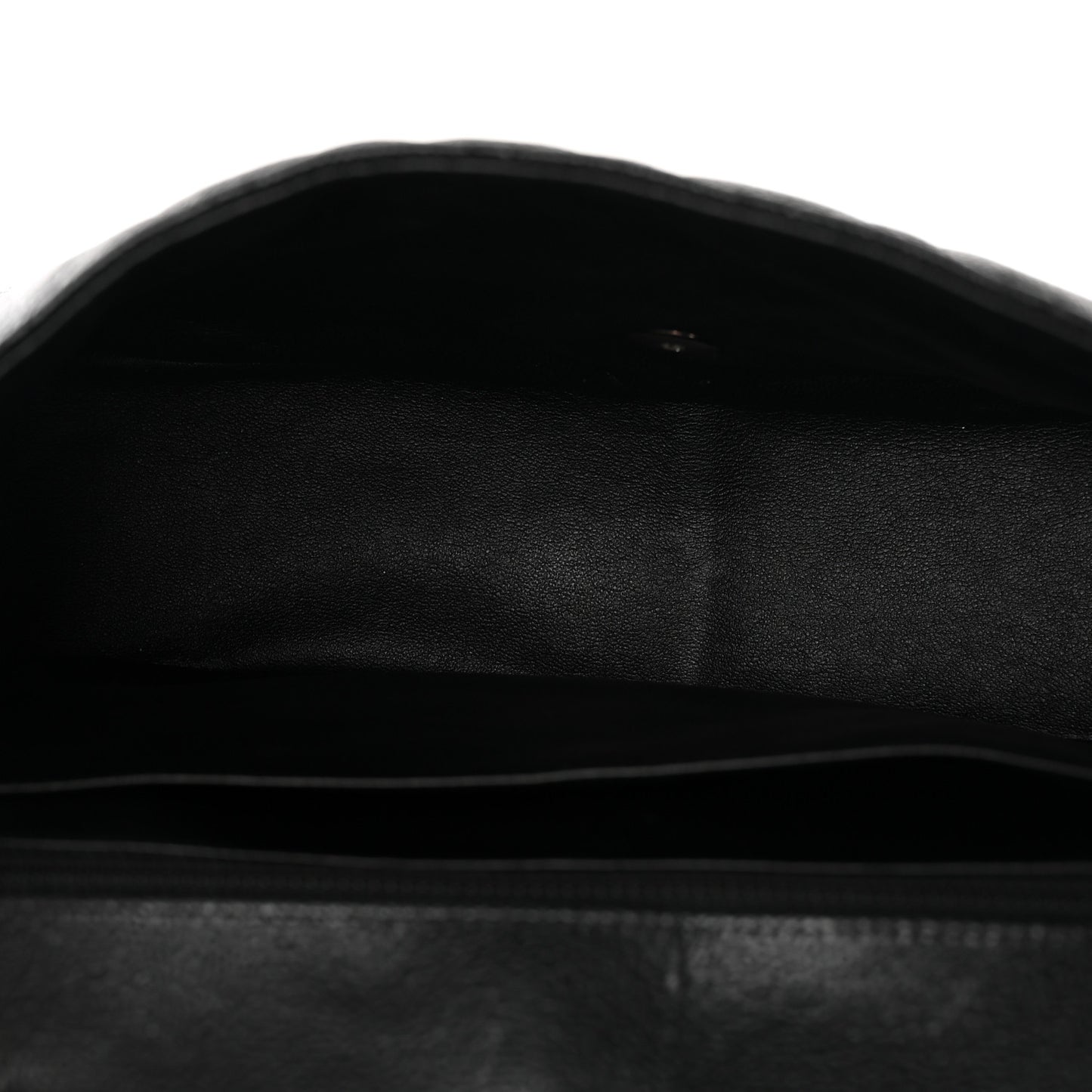 Caviar Quilted Jumbo Single Flap Black