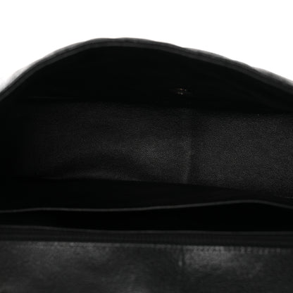 Chanel Caviar Quilted Jumbo Single Flap Black 5 of 12