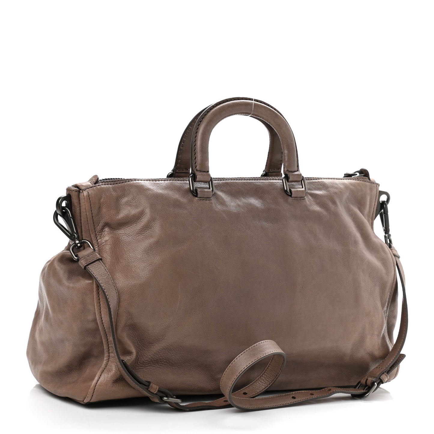Soft Calf Satchel Bambu