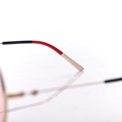 Gucci Round Sunglasses GG0395S Red Blue White 6 of 8