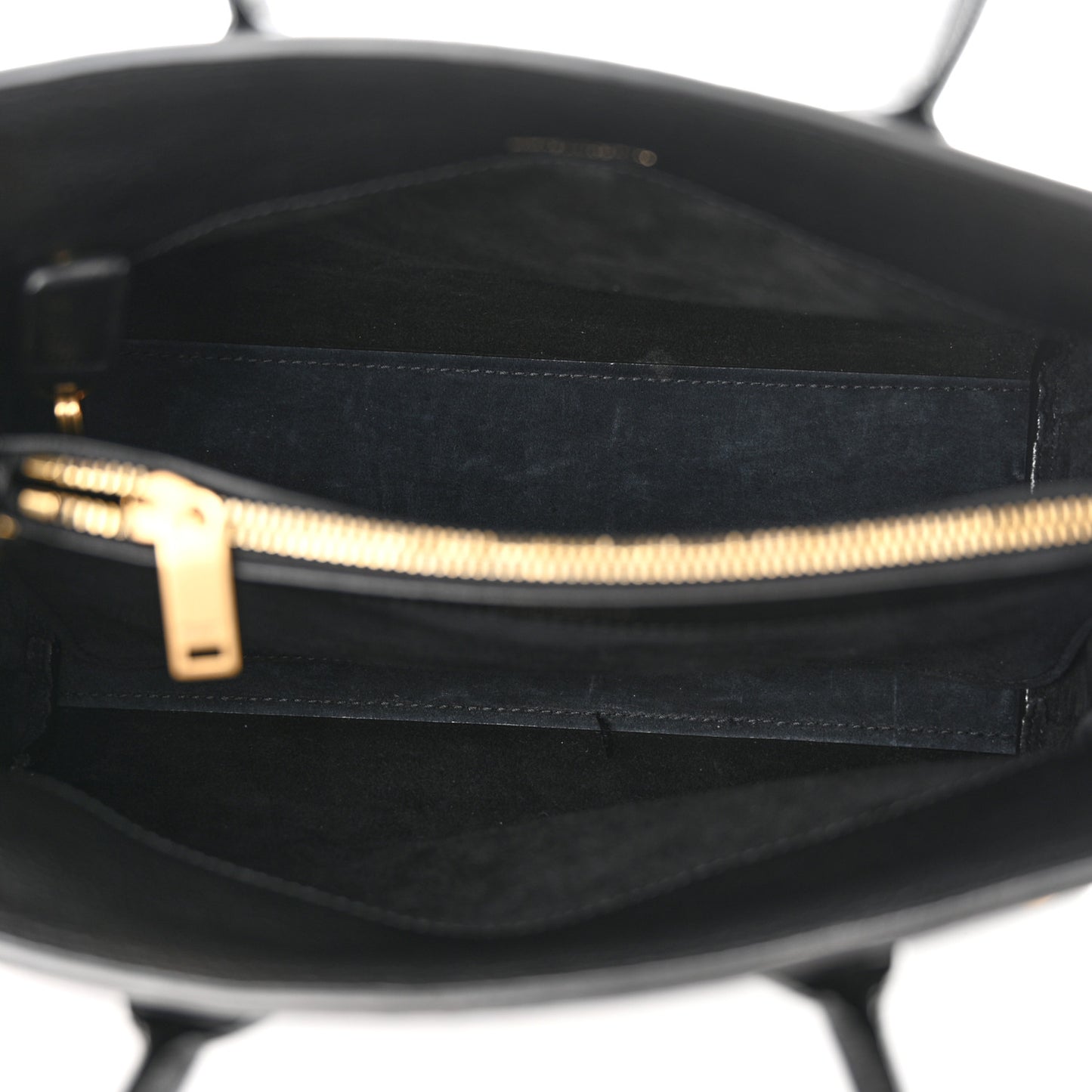 Grained Calfskin Baby Sac De Jour Souple Black