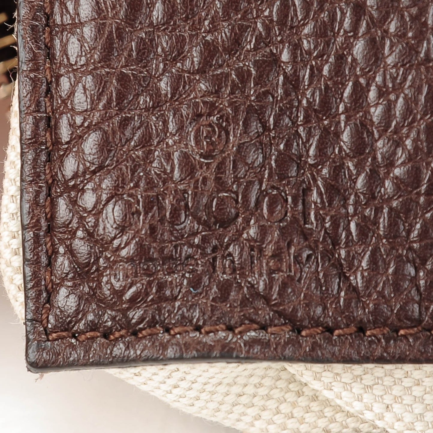 Monogram Horsebit Wristlet Brown