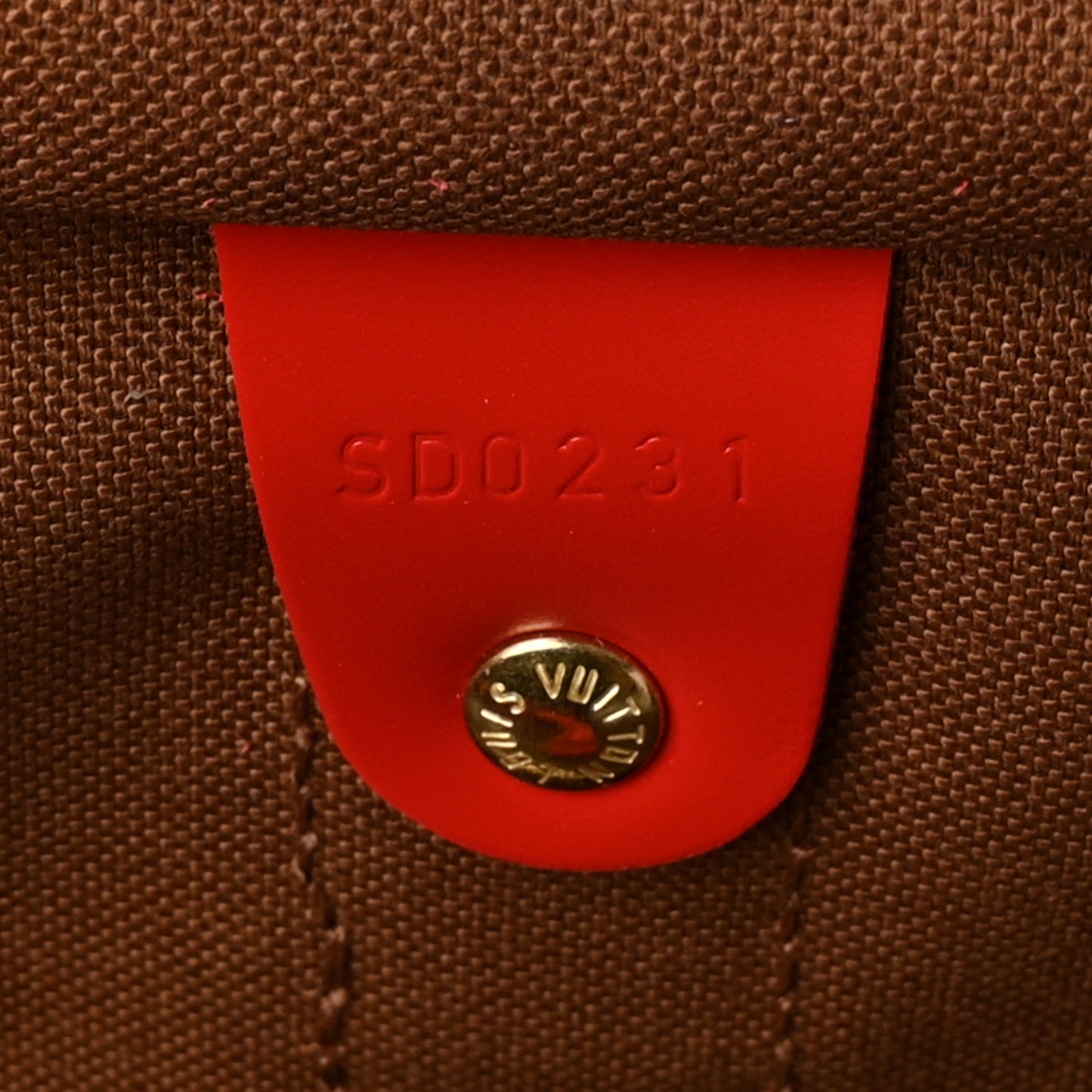 Calfskin Monogram Keepall Bandouliere 50 Coquelicot