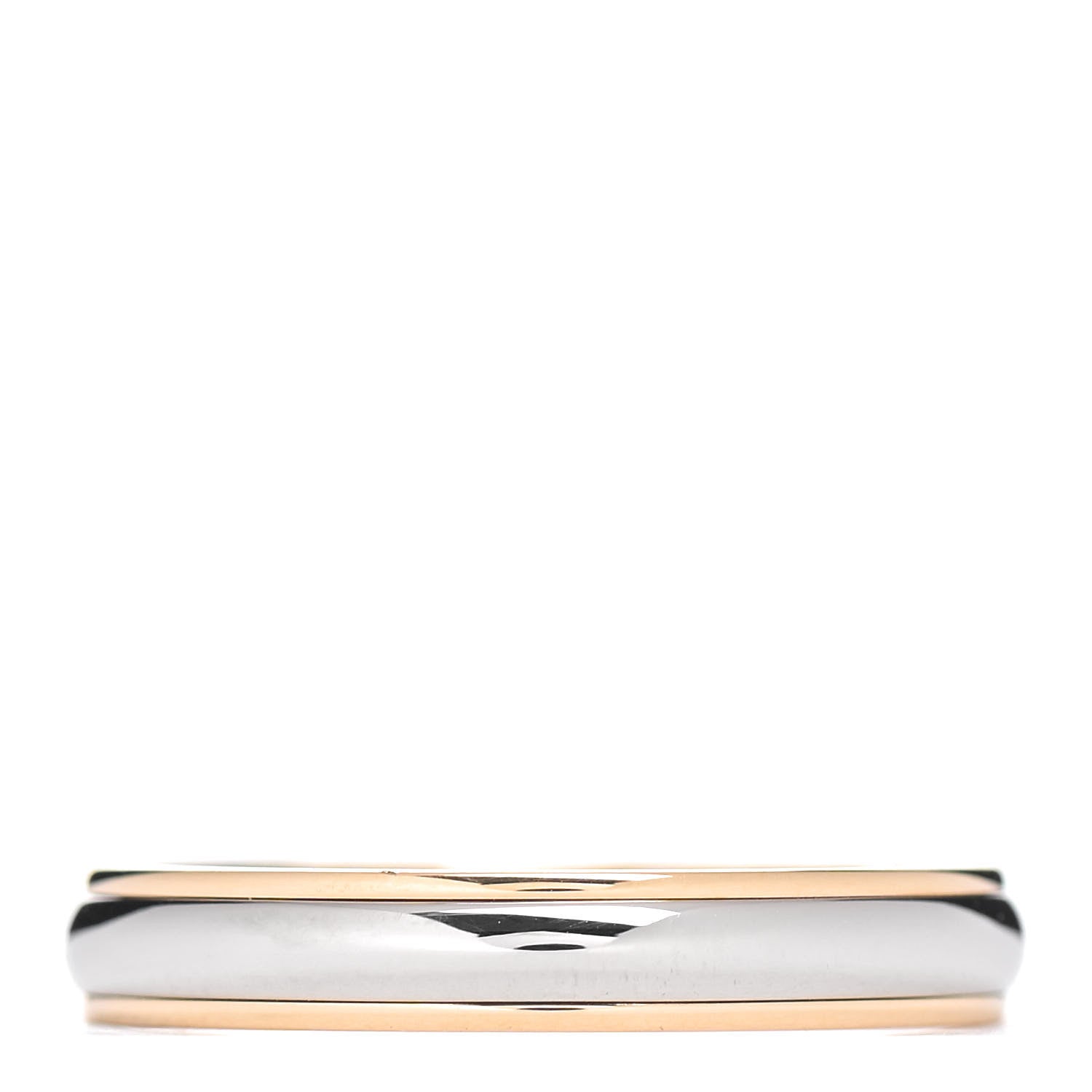Tiffany Platinum 18K Yellow Gold Lucida 4mm Band Ring 66 11.5 1 of 4