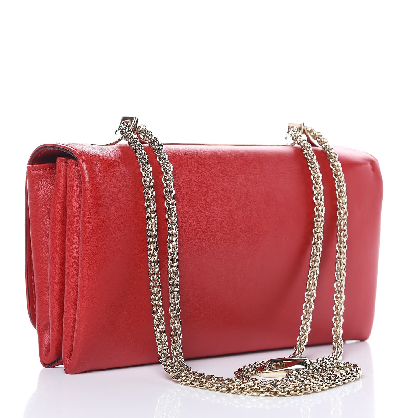 Nappa Va Va Voom Shoulder Bag Red