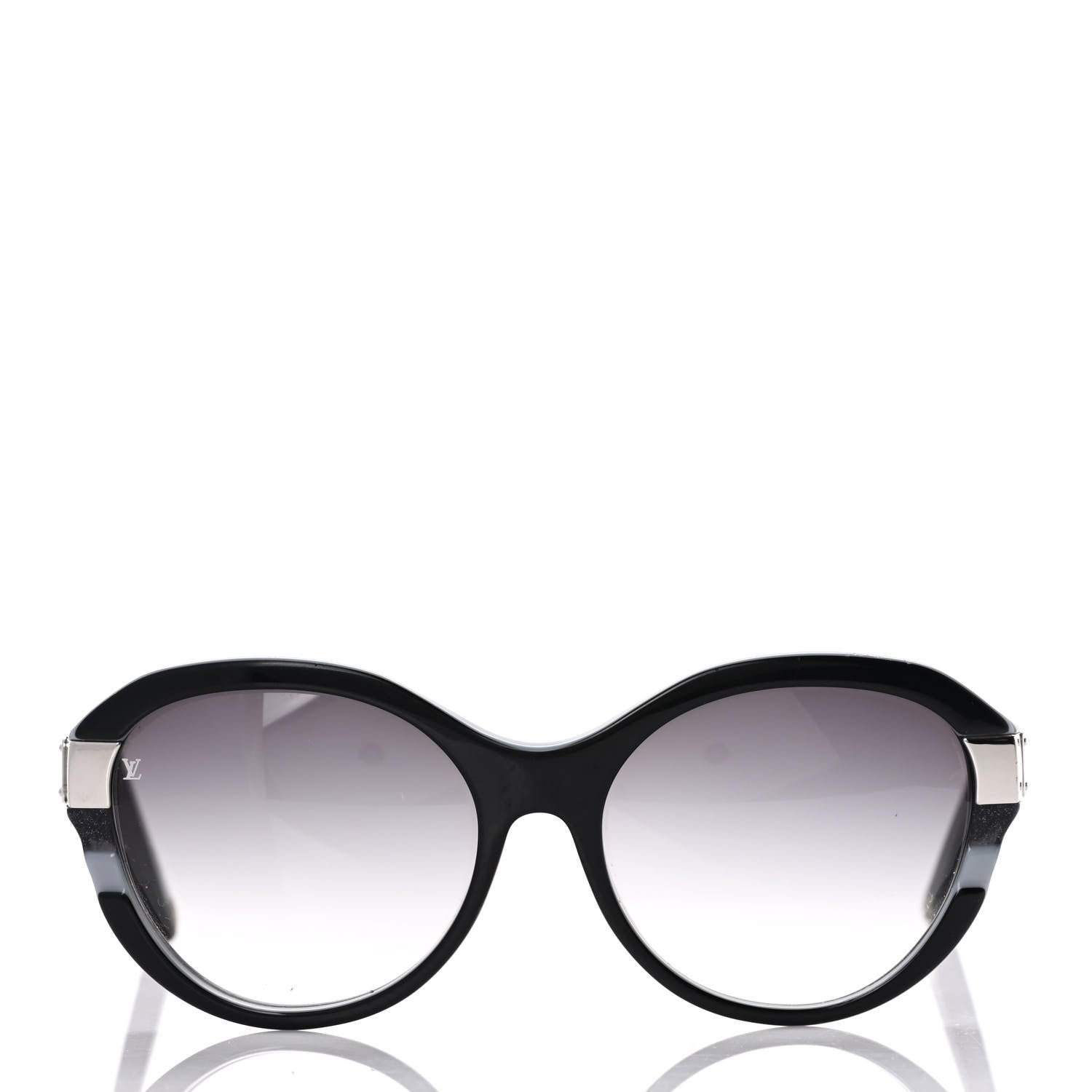 Louis Vuitton Acetate Petit Soupcon Cat Eye Sunglasses Z0489W Black 2 of 8