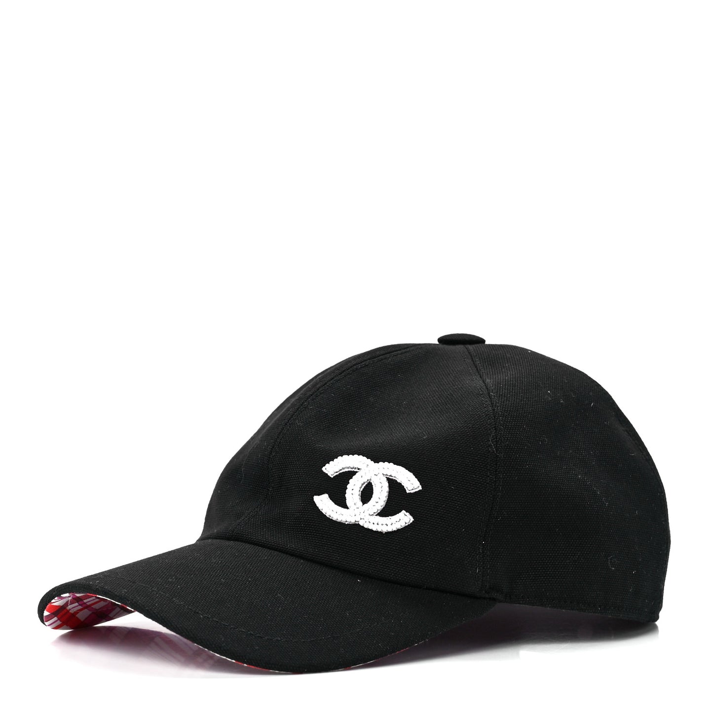Cotton Beaded CC Cap Hat Black