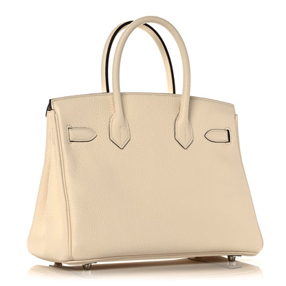 Hermes Taurillon Clemence Birkin 30 Nata 3 of 35
