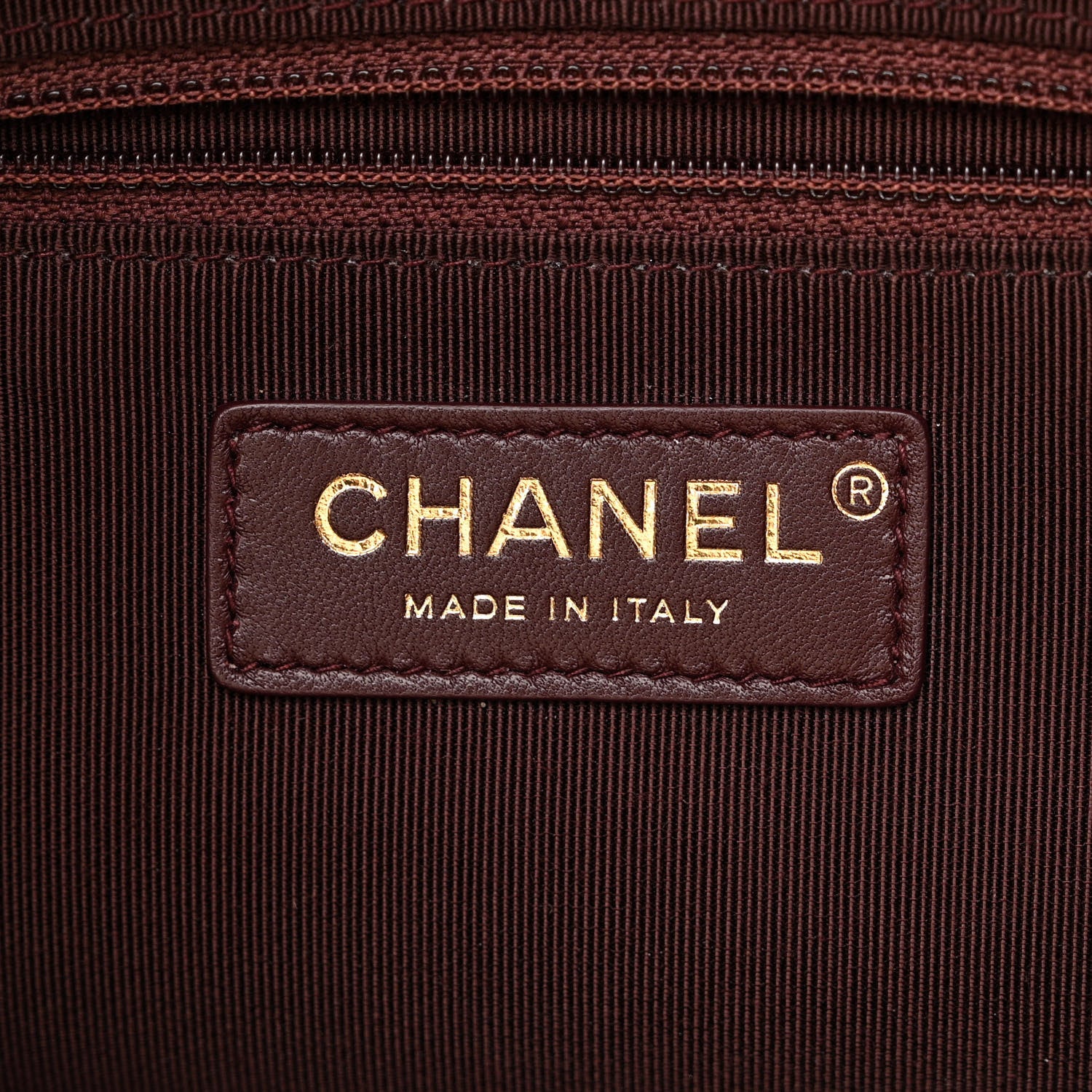 Chanel Shearling Small Shopping Chain Bag Beige 6 of 10