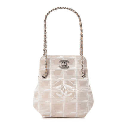 Chanel Nylon Travel CC Mini Bag Light Beige 1 of 10