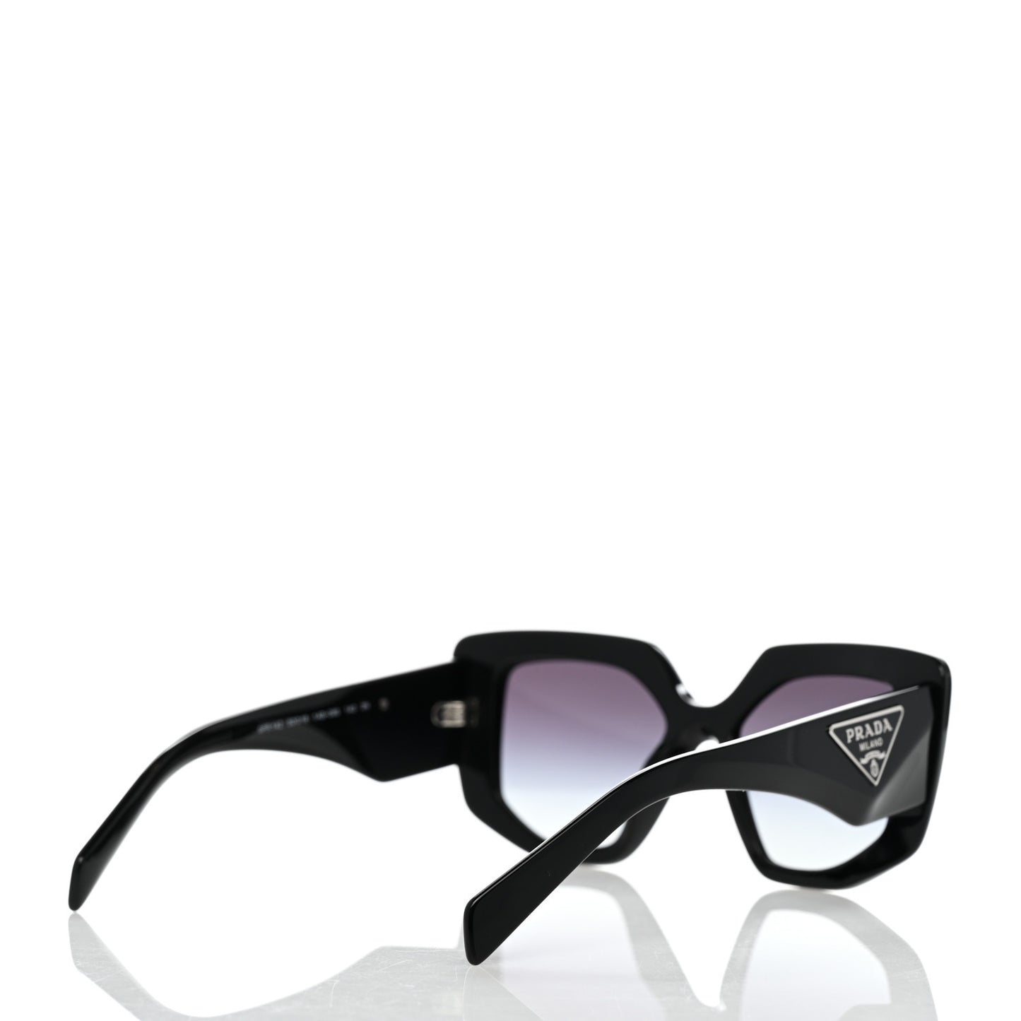 Acetate Symbole Sunglasses SPR 14Z Black