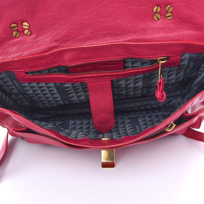 Proenza Schouler Lambskin Medium PS1 Satchel Raspberry 4 of 8