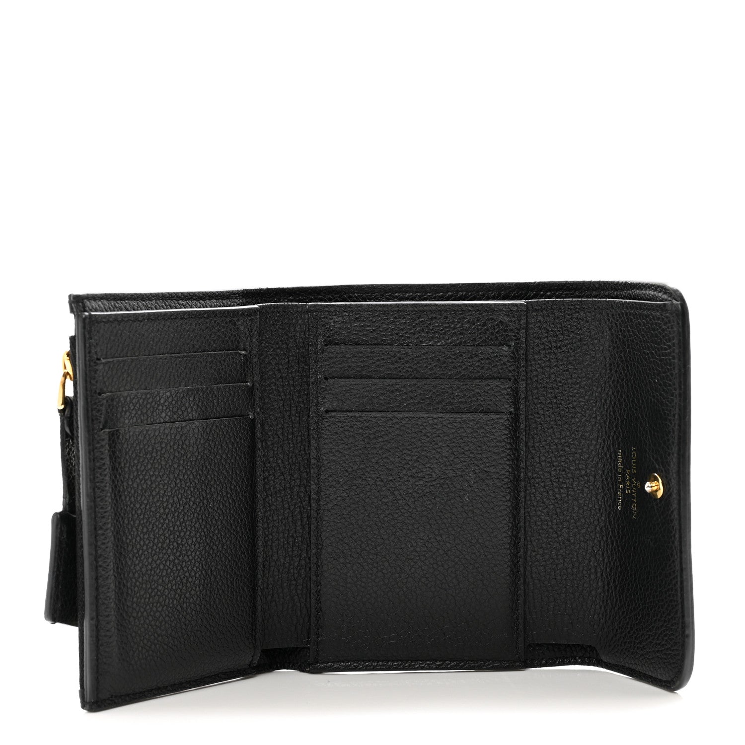 Louis Vuitton Empreinte Pont-Neuf Compact Wallet Black 5 of 7