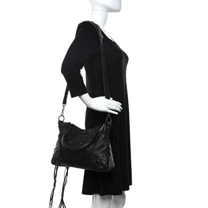 Balenciaga Agneau Classic Hardware Town Black 2 of 27