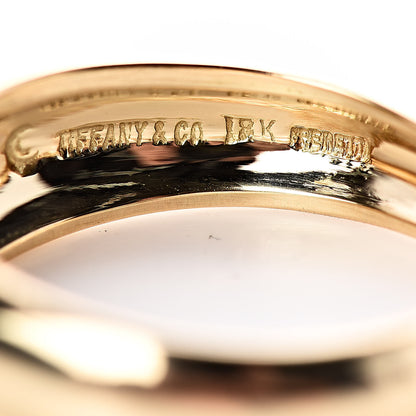 Tiffany 18K Yellow Gold Elsa Peretti Heart Ring 53 6.5 5 of 5
