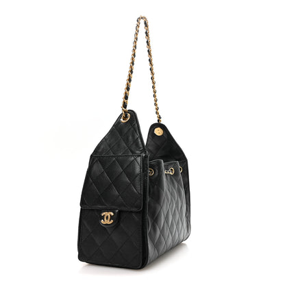 Chanel Caviar Quilted Small Chanel 25 Handbag Black 3 of 11