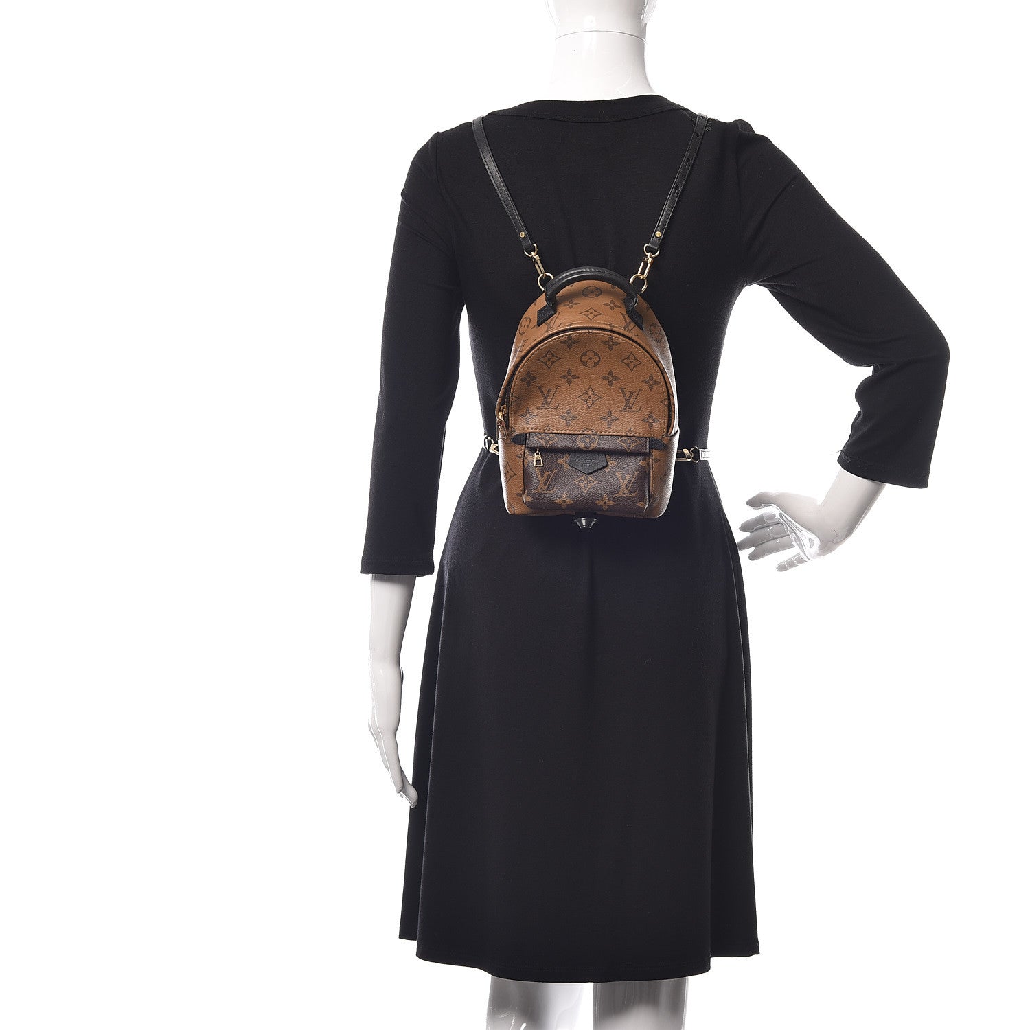 Louis Vuitton Reverse Monogram Palm Springs Backpack Mini 2 of 9