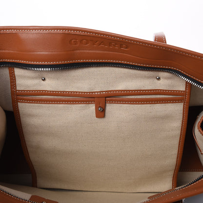 Goyard Goyardine Marquises Tote Black Gold 7 of 8