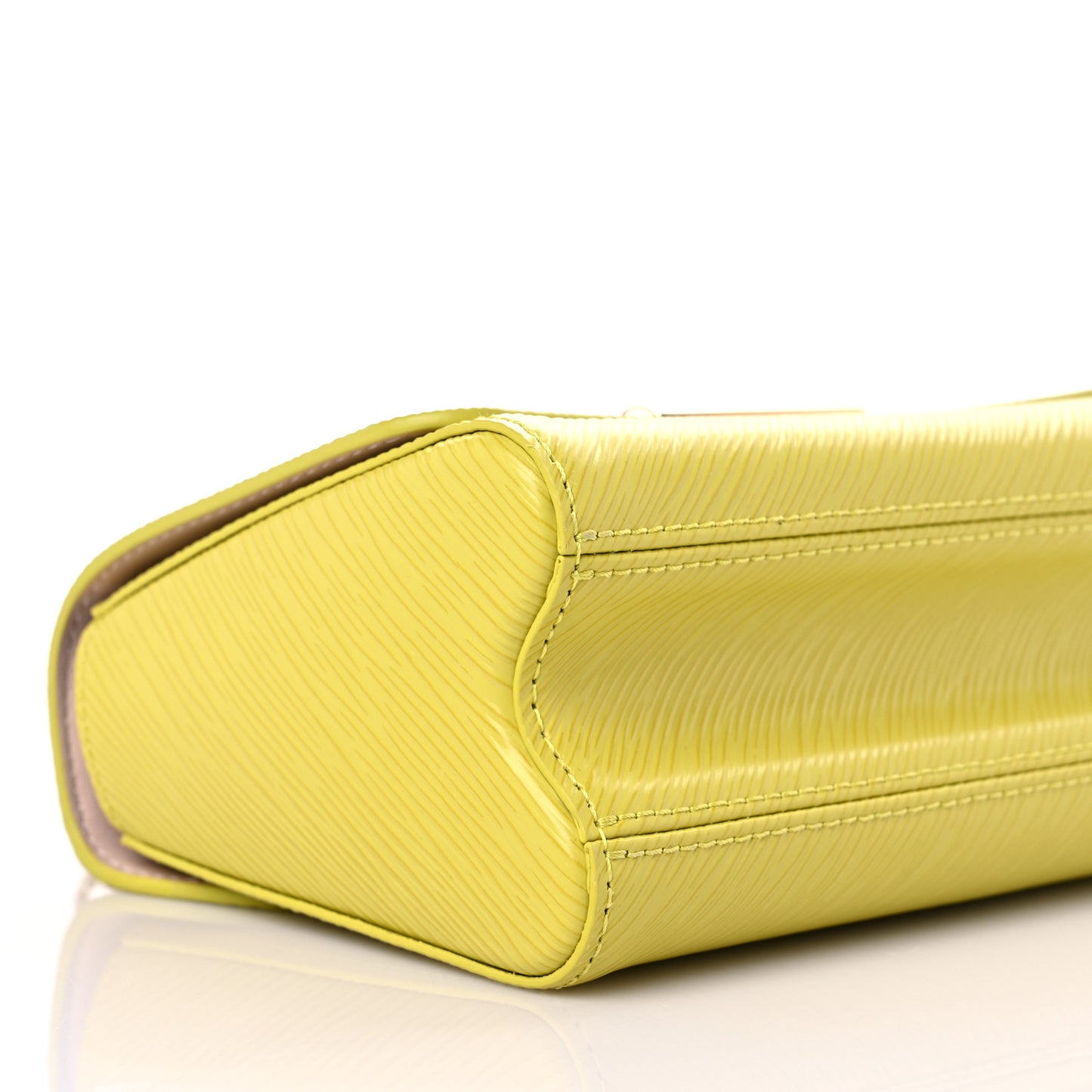 Epi Twist Shoulder Bag PM Citron Yellow
