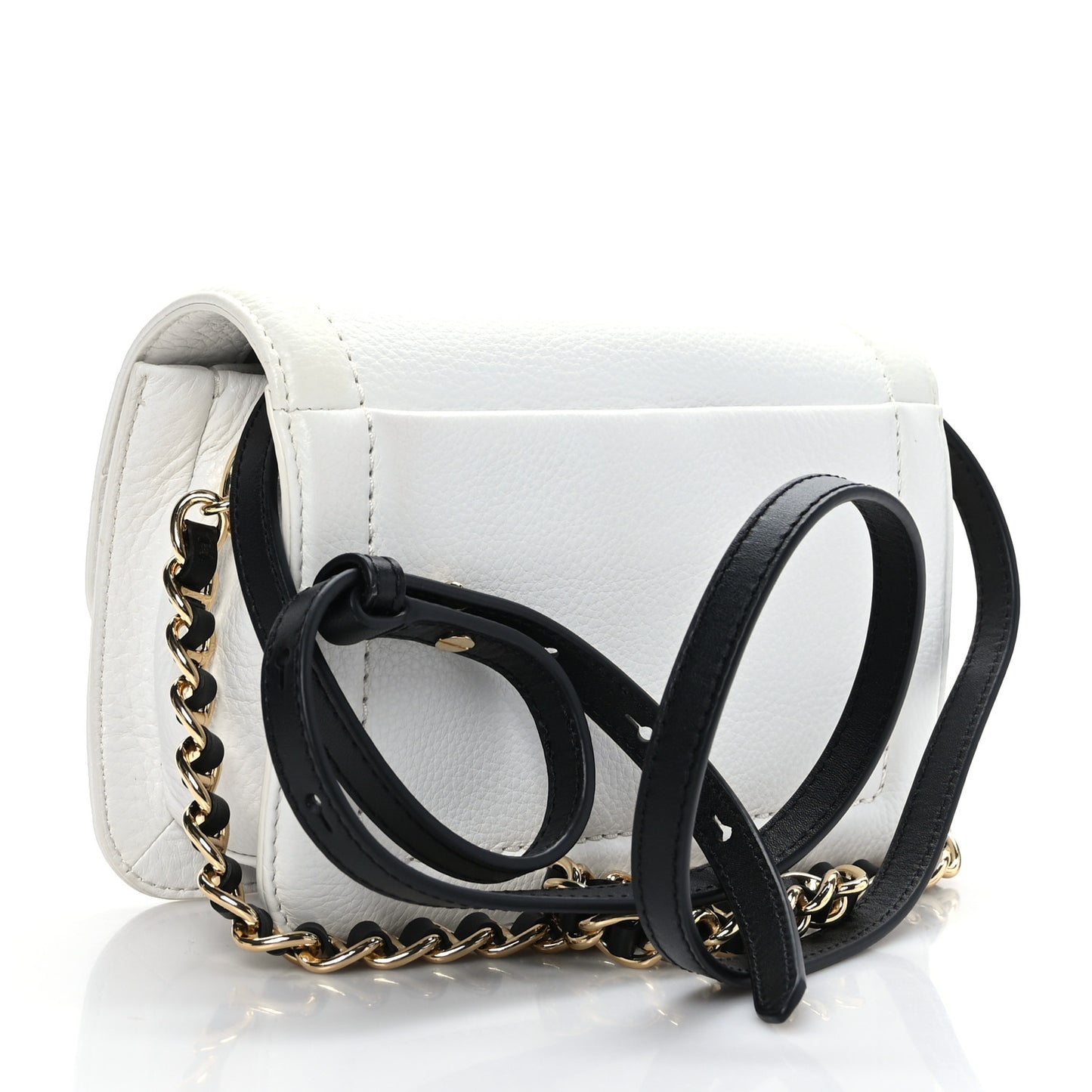 Calfskin The Mini Cushion Bag White