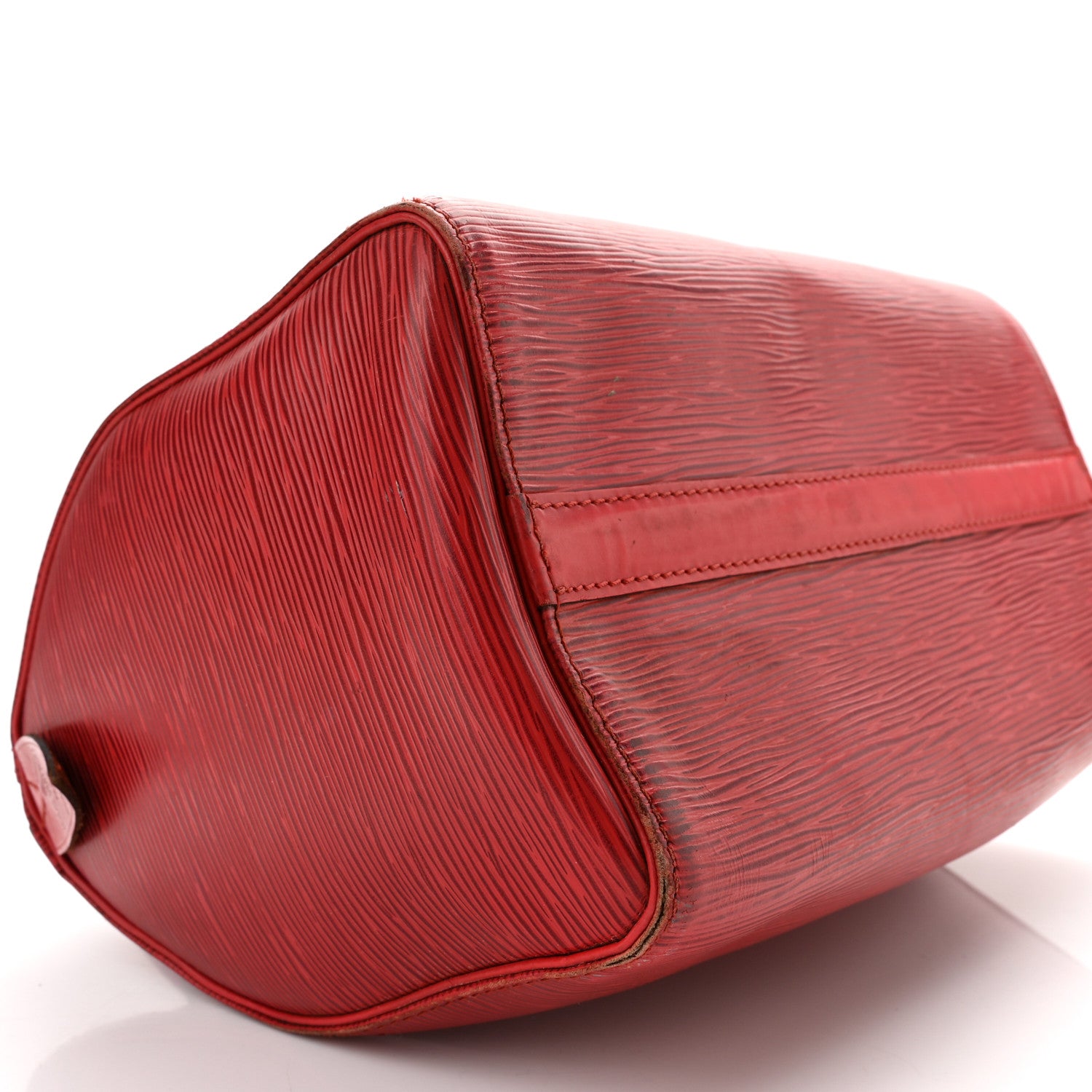 Louis Vuitton Epi Speedy 30 Castillan Red 9 of 14