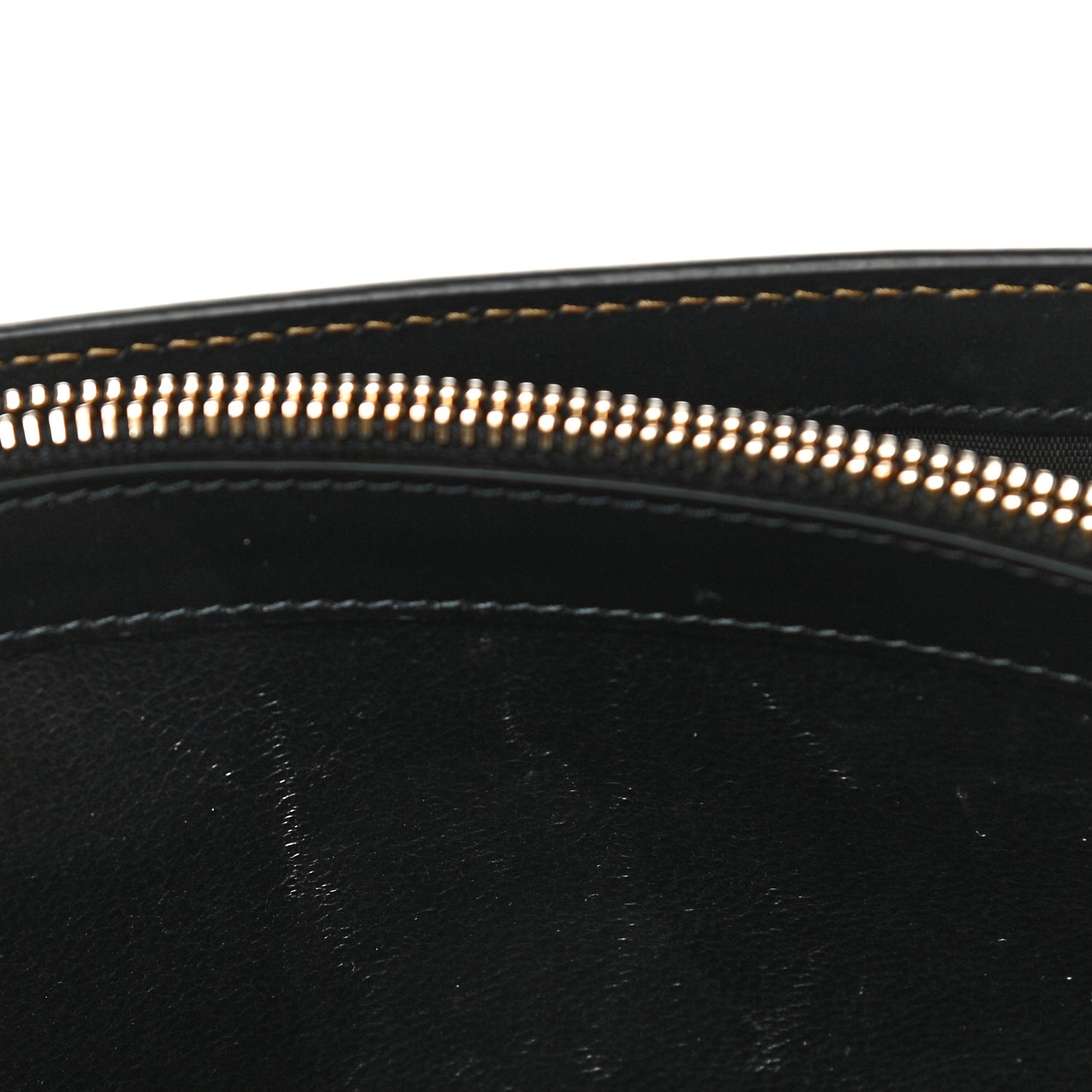 Metallic Calfskin Monogram Belle de Jour Chain Clutch Gold