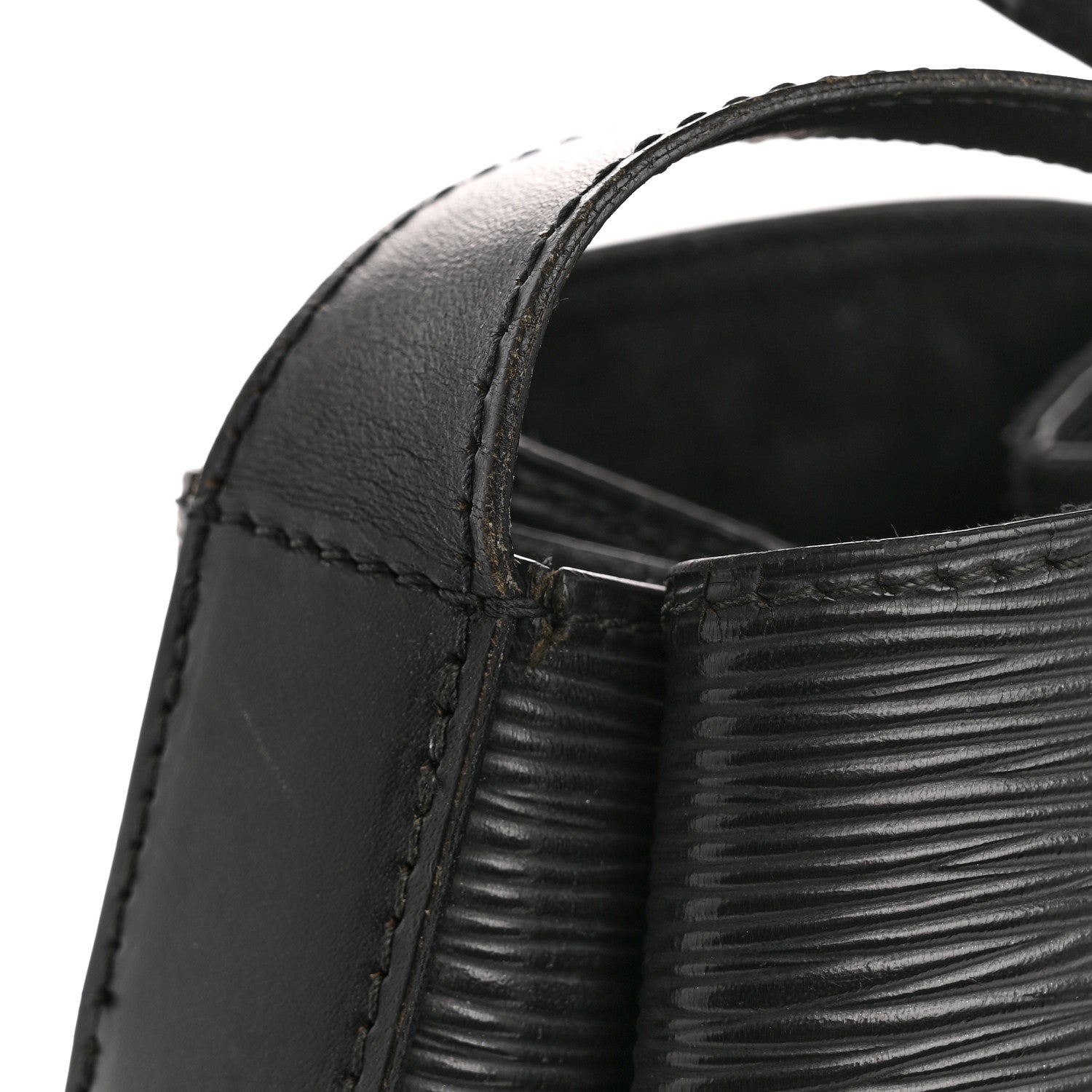 Louis Vuitton Epi Sac D'epaule Black 11 of 16