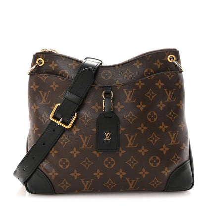 Louis Vuitton Monogram Odeon MM Black 1 of 9