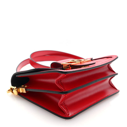 Louis Vuitton Vernis Monogram Dauphine Mini Red 4 of 9