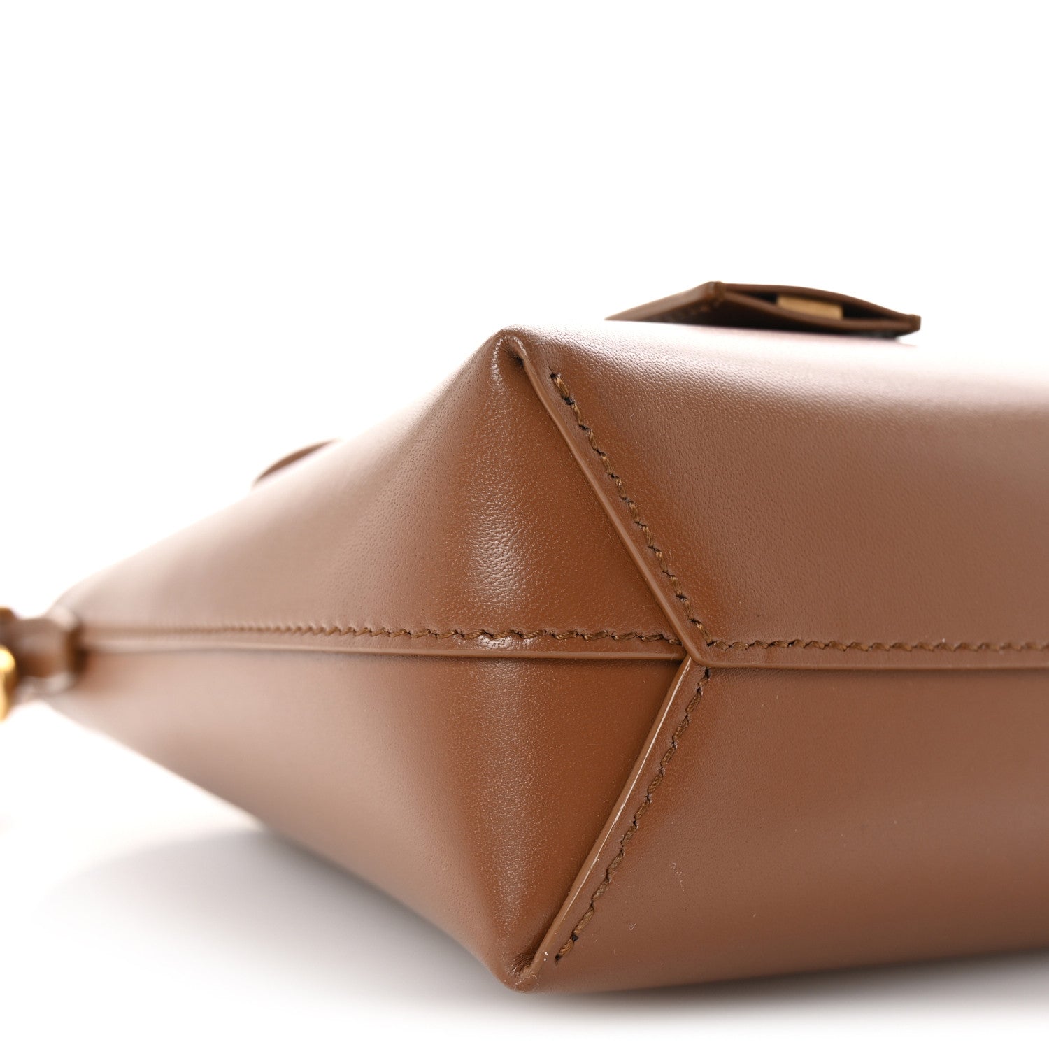 Saint Laurent Calfskin Mini Toy Shopping Tote Fox 9 of 10