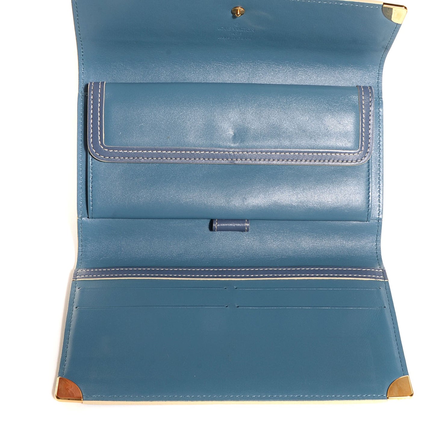Suhali Porte Tresor International Wallet Blue