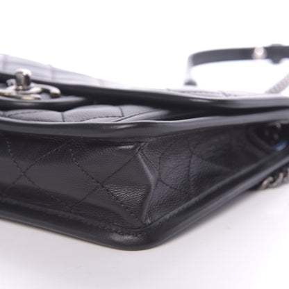 Chanel Calfskin Quilted Mini French Riviera Flap Black 10 of 11