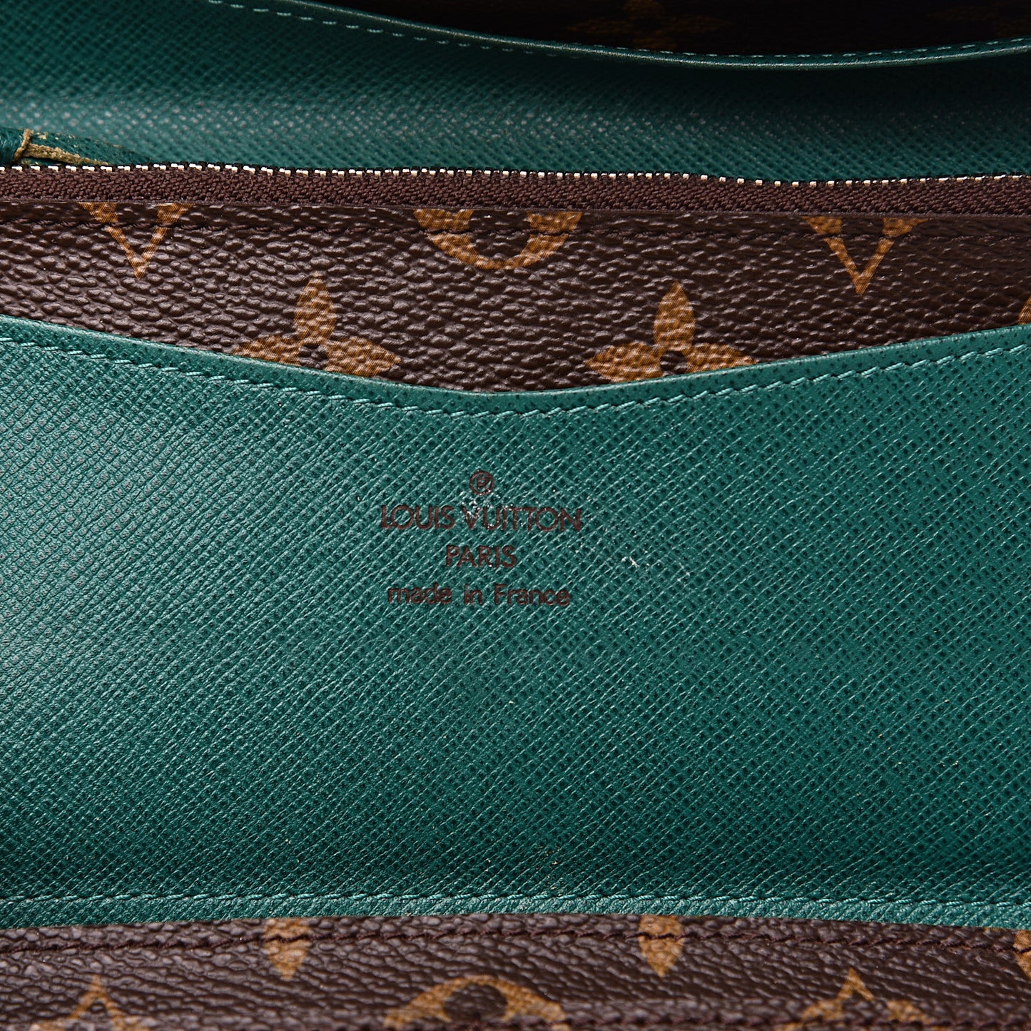 Monogram Josephine Wallet Vert