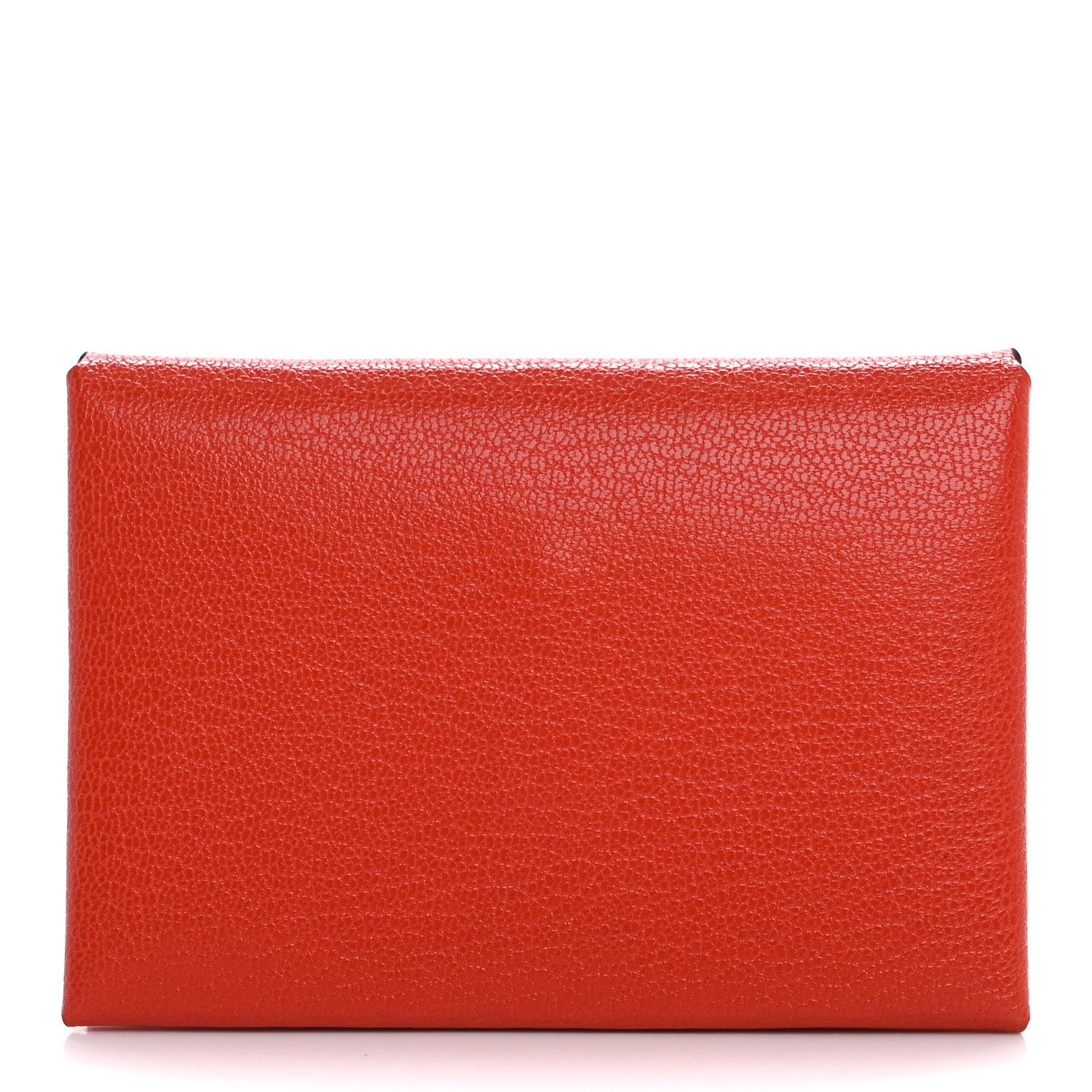 Hermes Chevre Mysore Calvi Duo Card Case Orange Field 1 of 8