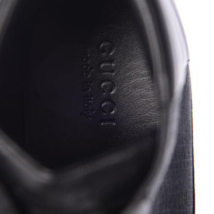 Gucci GG Supreme Monogram Mens Common High Top Sneakers 11 Black 9 of 9
