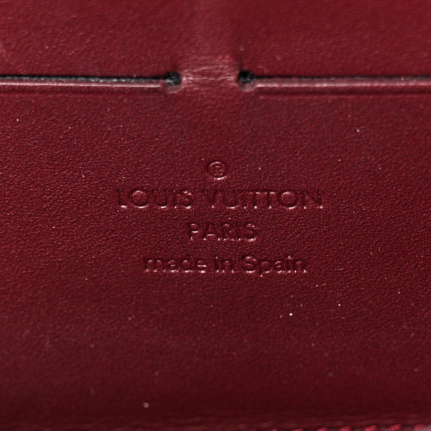 Louis Vuitton Vernis Leopard Zippy Wallet Rouge Fauviste 6 of 9