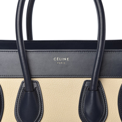 Celine Goatskin Smooth Calfskin Micro Tri-Color Luggage Firefly 9 of 9