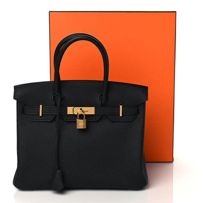 Hermes Togo Birkin 30 Black 11 of 11