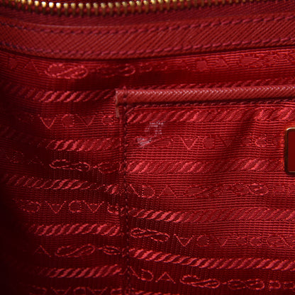 Prada Saffiano Lux Large Tote Fuoco 8 of 15