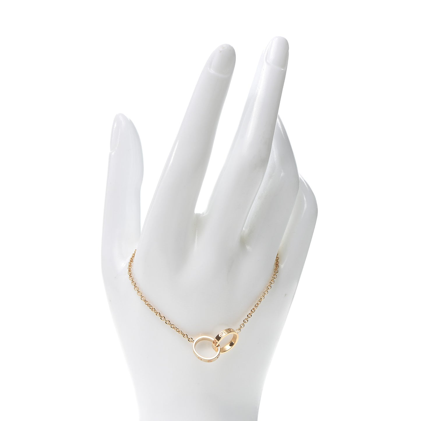 18K Yellow Gold Interlocking LOVE Bracelet