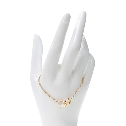 Cartier 18K Yellow Gold Interlocking LOVE Bracelet 2 of 6