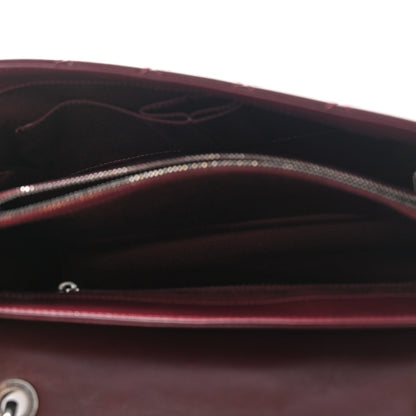 Chanel Calfskin Quilted Mad About Quilting Medium Flap Burgundy 5 of 13