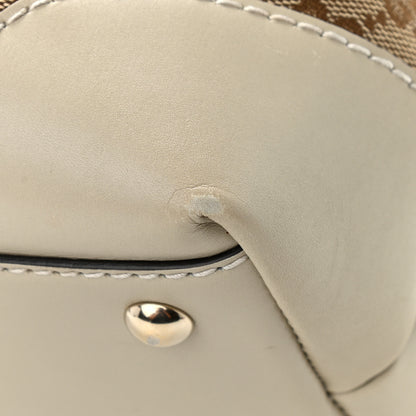 Gucci Monogram Small Lovely Heart Tote White 10 of 11