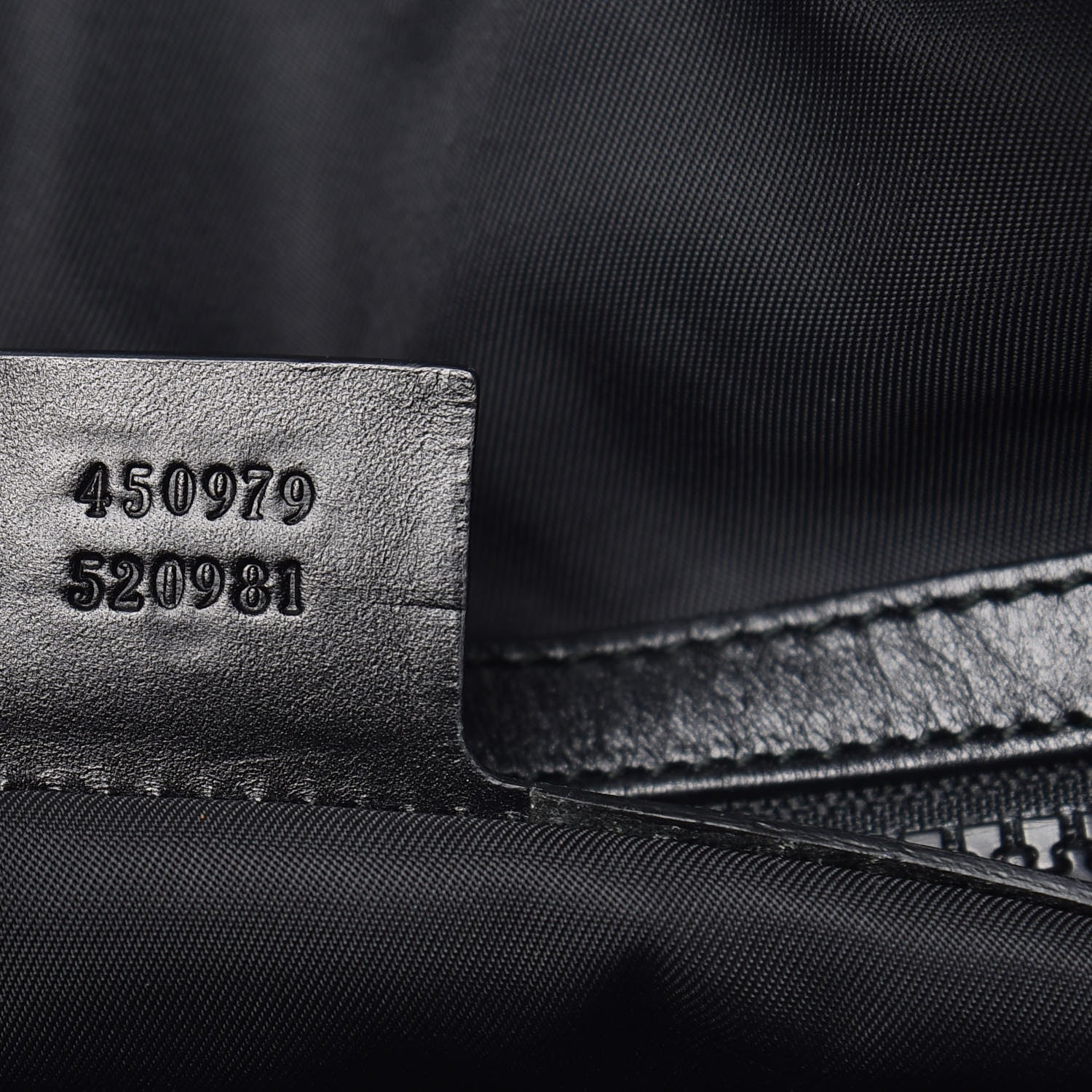 Gucci Techno Canvas Web L'Aveugle Par Amour Embroidered Drawstring Backpack Black 7 of 12