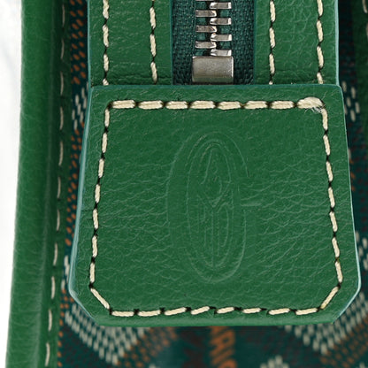 Goyard Goyardine Jouvence Toiletry Pouch MM Green 7 of 8