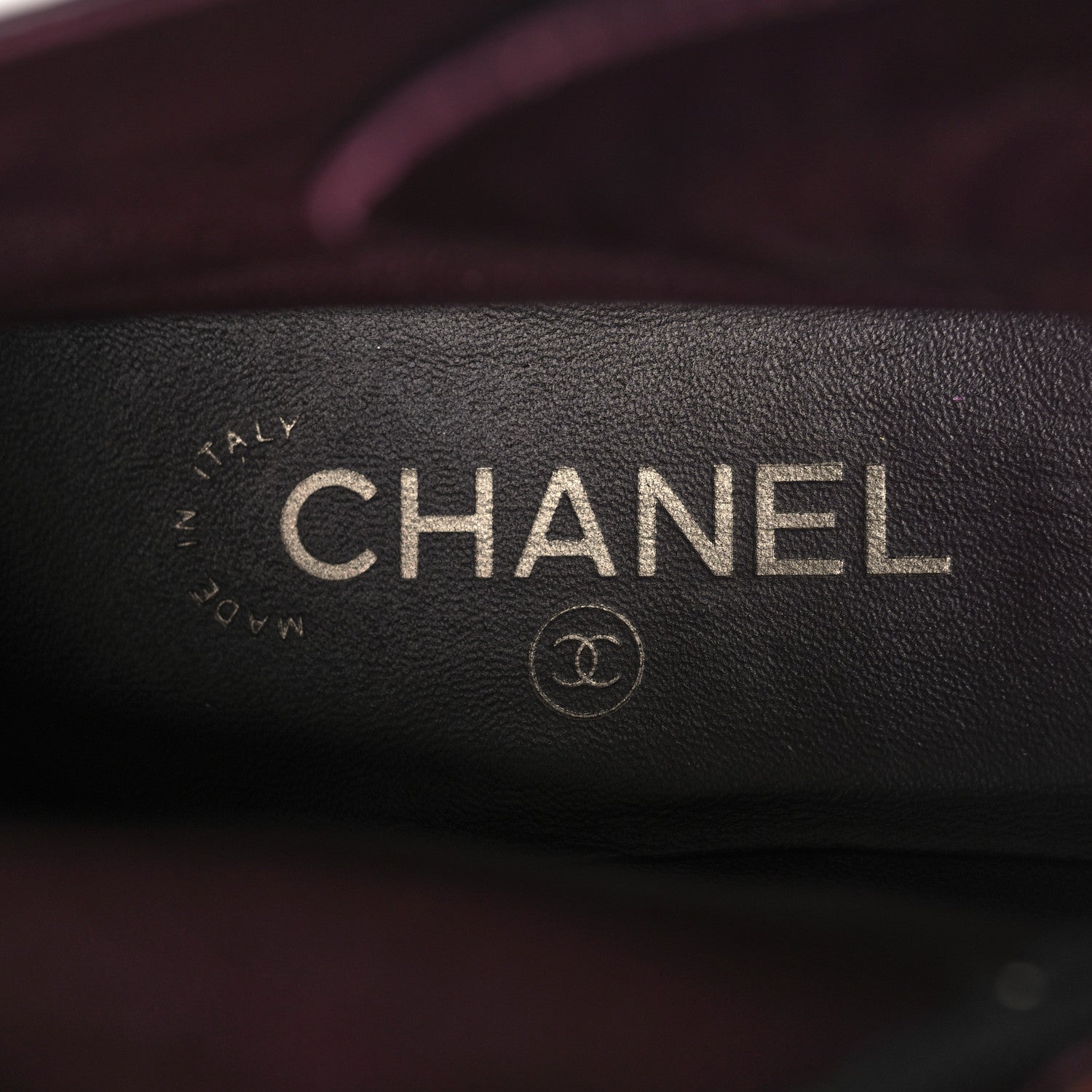Chanel Crackled Calfskin Velvet Pearl Combat Short Boots 40 Black 8 of 10